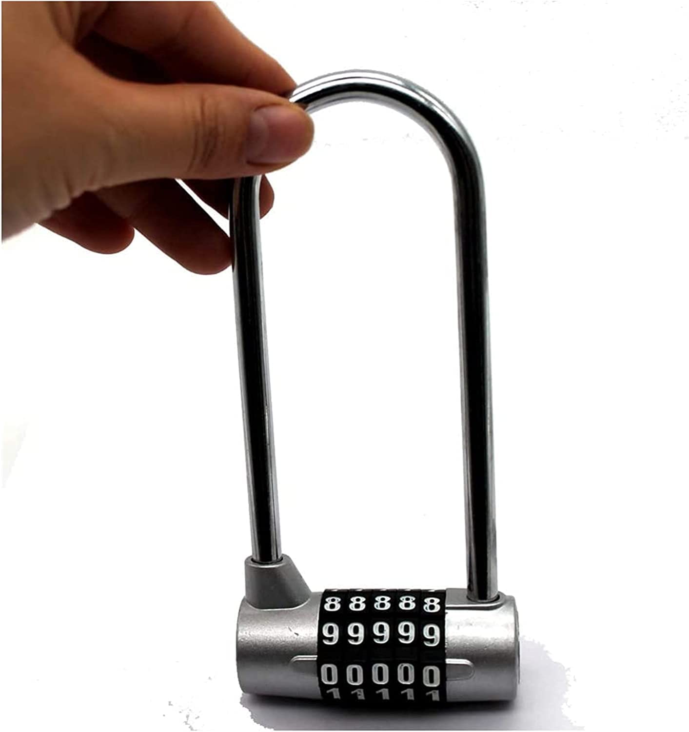 Candado de combinación, candado con candado, candados de combinación, candado codificado for equipaje, candado con código, casillero de haz de extensión grande Candado con candado de combinación Canda
