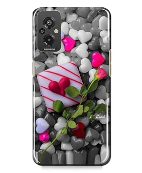 Print Guruji Love Stone Designer 3D Printed Back Case Cover for Redmi 11 Prime -D1513