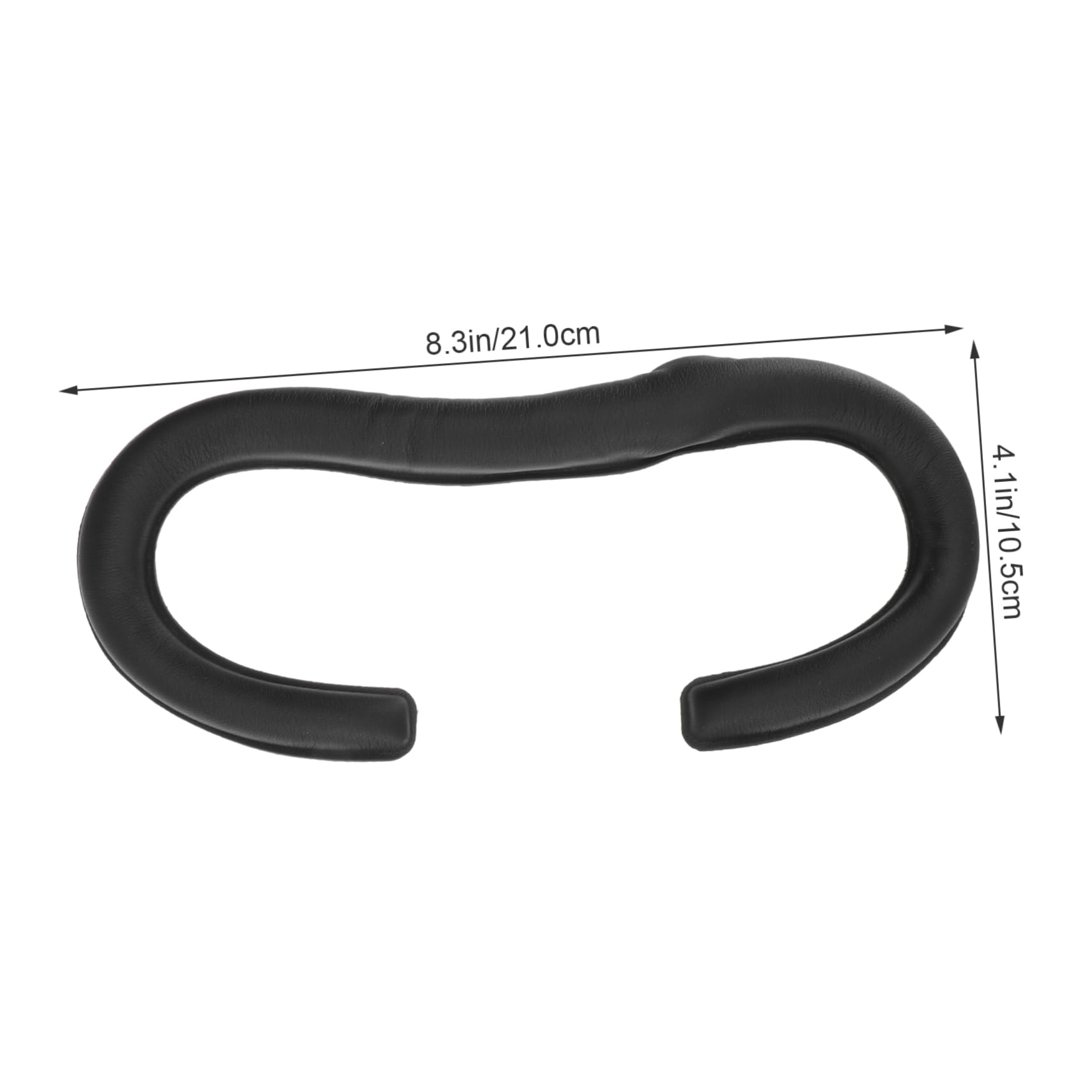 Outanaya Vr Helmet Sponge Mat Leather Vr Helmet Pad for Rift Replacement Pieces Non-Blocking Inert Sponge Design
