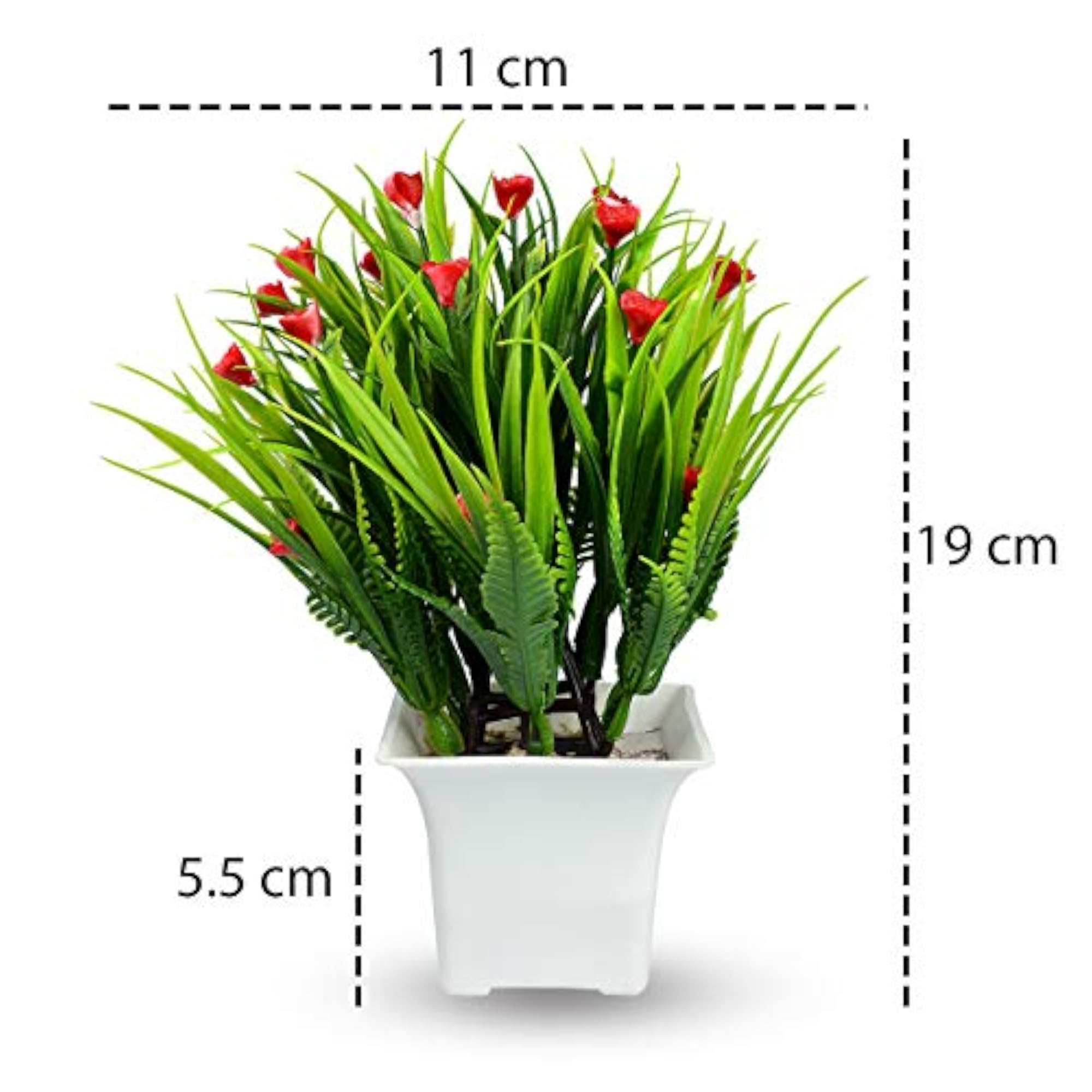 Artificial Plants with Pot for Home Indoor Decor