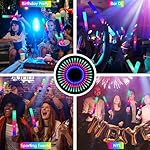 28PCS LED Foam Glow Sticks, Foam Light up Sticks Bulk Party Pack with 3 Modes Colorful Flashing, Glow in The Dark Party Supplies for Parties, Wedding, July 4th, Birthday, Raves,Concert,New Year - Image 5
