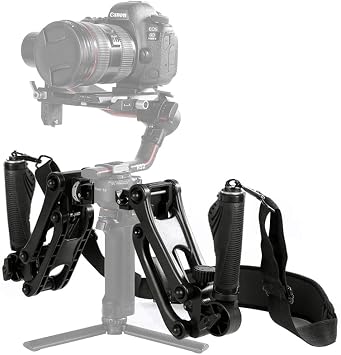 Digitalfoto DH04-RS2 Dual Hand Grip, Ambidextrous, Vertical Sway Correction, Compatible with DJI RONIN-S RS 2 RS 3