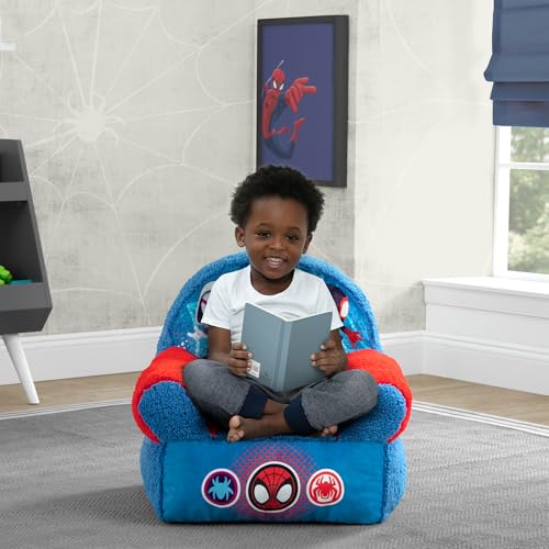 Delta Children - Spidey and His Amazing Friends Cozee Buddy Kids Chair, Blue - image 2