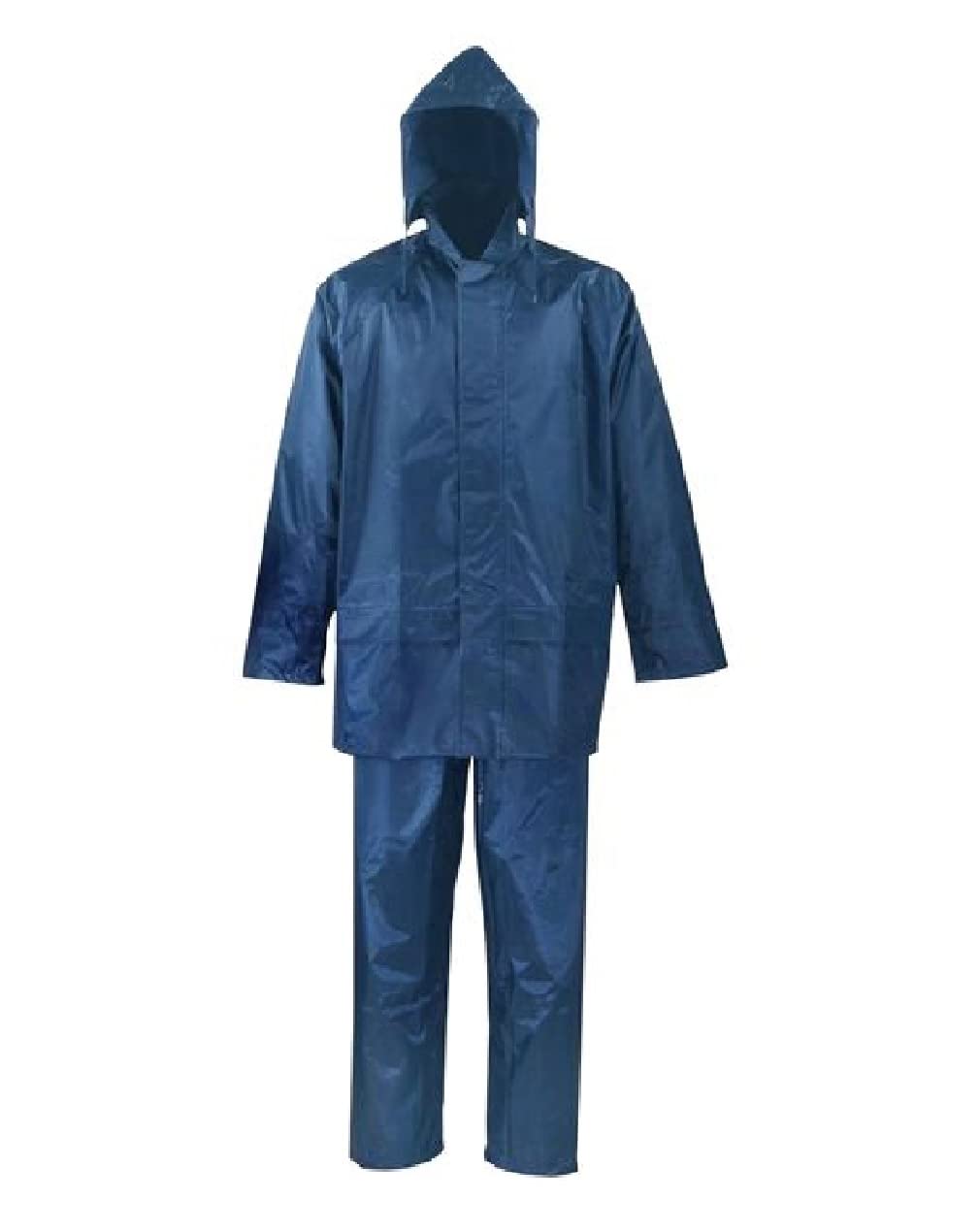 Polyester Rain Suit, 2 Pc Medium Blue