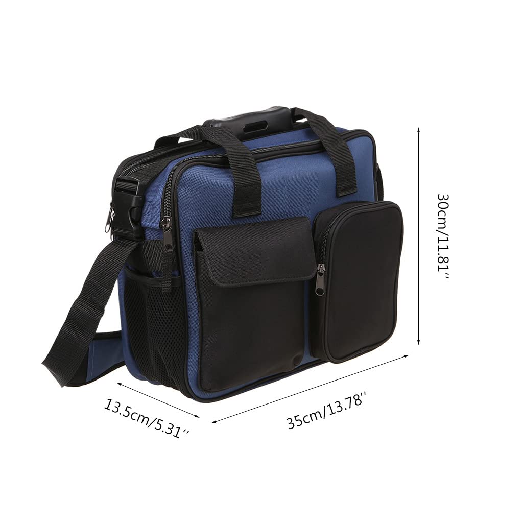 Bolsa de hombro portátil 600D para almacenamiento de maletines