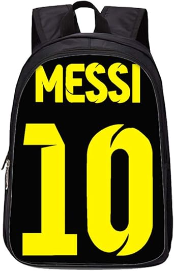 Amazon.com: Kid Lionel Messi - Mochila para escuela, viaje, al aire libre,  ligera : Deportes y Actividades al Aire Libre