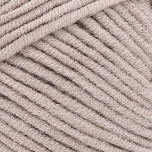 Image of Lion Brand Yarn Made with Love The Cottony One Yarn for Crocheting, Knitting, and Crafts, Marvellous Mushroom, 3 Pack