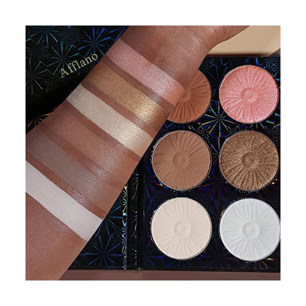 Highlighter-Contour-Makeup-PaletteAfflano-Bronzer-Highlighter-Blush-Matte-Shimmer-6-ColorsFace-Cheek-Contour-Palette-Highlight-Blush-Nude-Pink-Rose-GoldCream-Eye-Highlighting-Natural-Illuminating Highlighter Contour Makeup Palette,Afflano Bronzer Highlighter Blush Matte Shimmer 6 Colors,Face Cheek Contour Palette Highlight Blush Nude Pink Rose Gold, Eye Highlighting Natural Illuminating