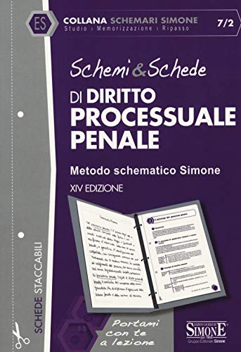 9788891421579 Schemi & schede di diritto processuale penale