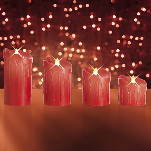 Bougie parfumée cannelle cire véritable contre les mauvaises odeurs 4 pièces