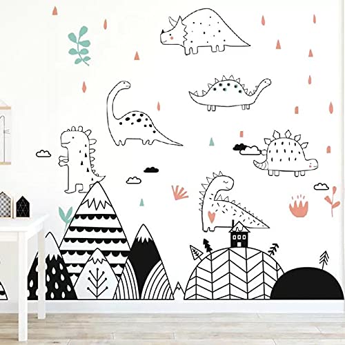 Vinilos Decorativos Dinosaurios para Niños Set de 2 miniatura 2