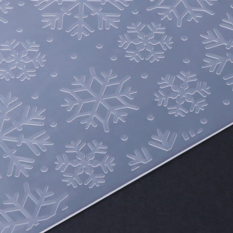 WooYangFun Christmas Snowflake Plastic Embossing Folder - 11x16cm For Card Making & Scrapbooking - View #6