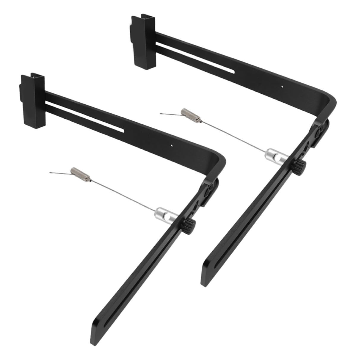 2 Stück Aquarium Leuchtenhalterung aus Aluminiumlegierung