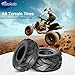 MaxAuto Set of 4 ATV Tire 145/70-6 &16x8-7 Mini Bike Tires, 145x70-6 All Terrain UTV Tire 16x8x7 Go-Kart Quad Tires,6 PR Tubeless, 4 Pack in 2 Packages