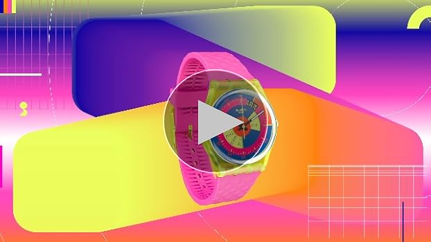 Amazon.co.jp: [スウォッチ] 腕時計 SWATCH SHADES OF NEON