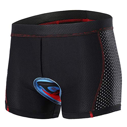 Calzas ciclistas para hombre con acolchado 3D gel miniatura 7