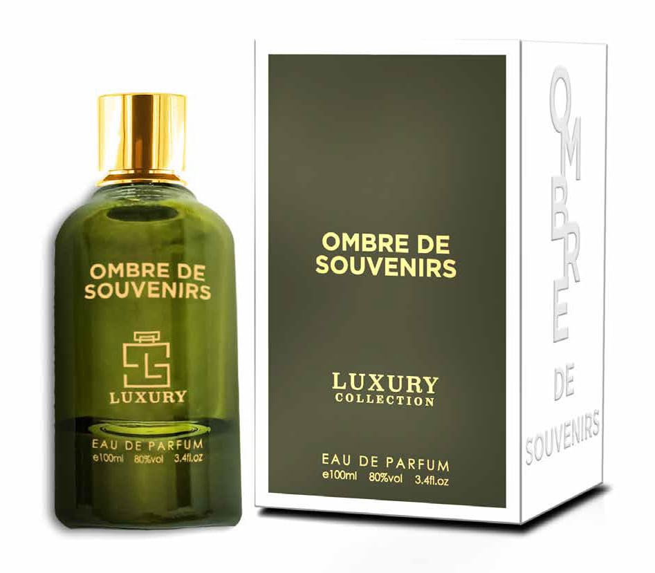 Miniatura 2 de Luxury Collection Ombre de Souvenirs Eau de Parfum 3.4 fl oz  Perfume sofisticado unisex ámbar y madera para noches frescas, aroma oriental de larga