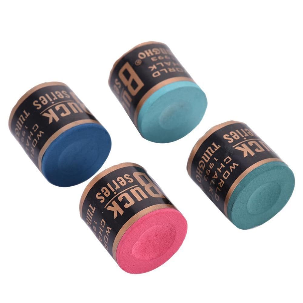 Gesso professionale cilindrico da biliardo, antiscivolo, carbonato di calcio, stecca da biliardo, accessori per biliardo