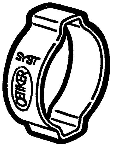 ORS Nasco 101000221517 0.59 in. Clamp 2-Ear - Pack of 100