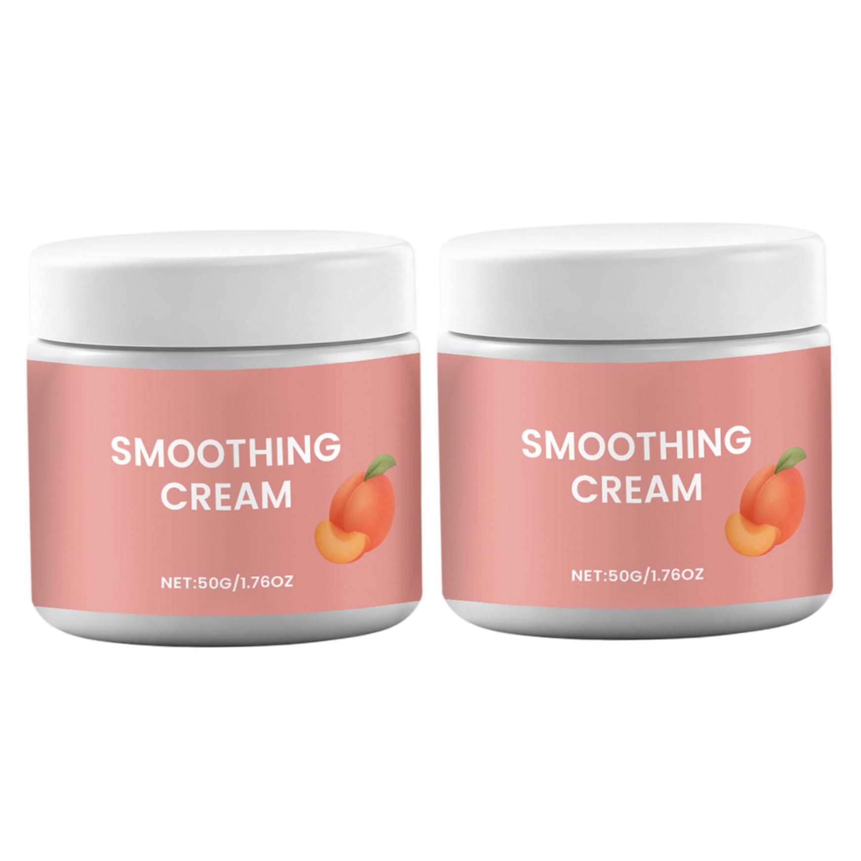 Crema depilatoria viso per donna, 2 pezzi Crema depilatoria viso per donna Formula delicata Labbro pesca per pelle liscia efficace, 50g