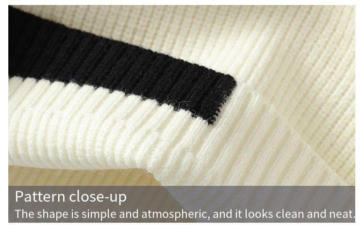 Men's Sweater Long Sleeve Winter Warm Sweater Thick Jumper Casual Fashion Sweater2