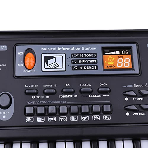 Qianly 61 Touches Musique Numérique Clavier Électronique Clavier Électrique Piano Enfants Enfants Enseignement - Les Beatles, Paul McCartney, John Lennon, RIngo Starr, George Harrison Qianly 61 Touches Musique Numérique Clavier Électronique Clavier Électrique Piano Enfants Enfants Enseignement – Image 5