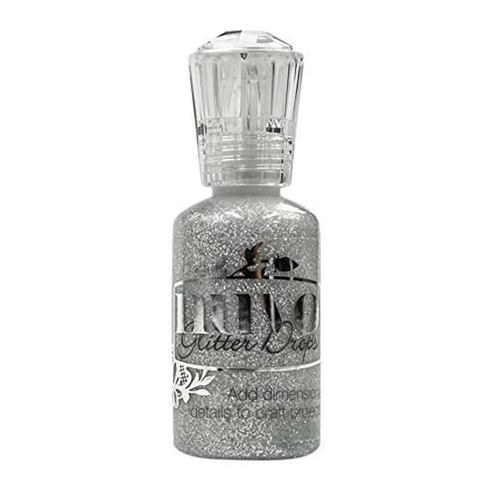 Nuvo Glitter Drops - Silver Moondust