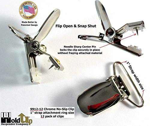 Image of Holdup Silver No-Slip replacement patented finger clips