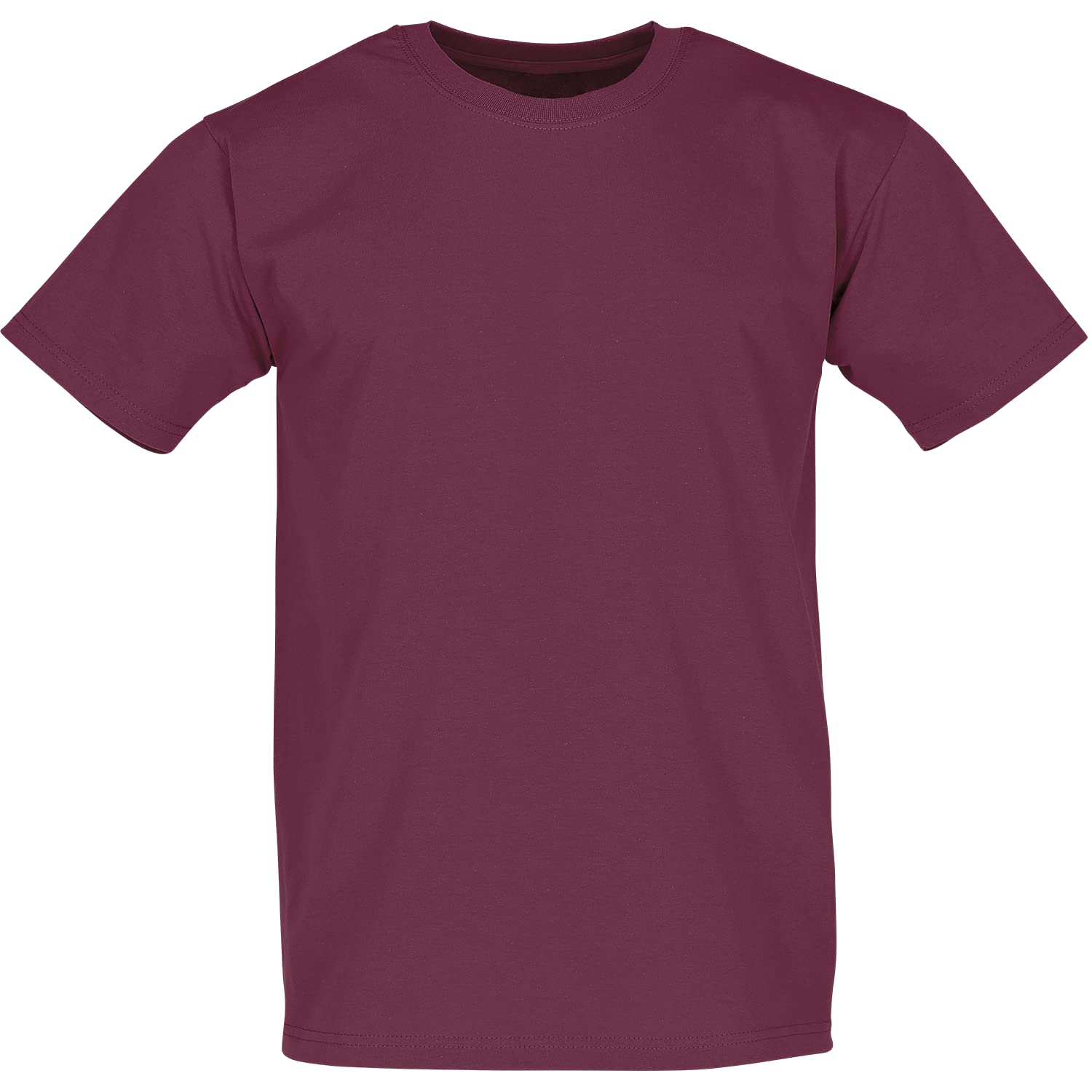 Fruit of the Loom Men's Valueweight Short Sleeve T-Shirt, Burgundy, Medium