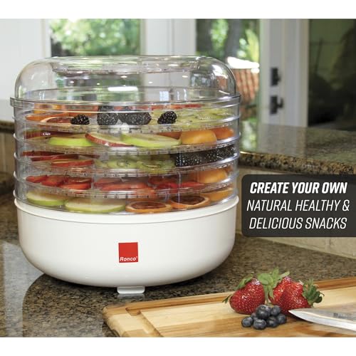Ronco FD1005WHGEN 5-Tray Dehydrator, Food Preserver Quiet Operation thumb #1