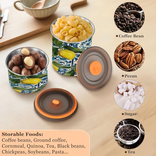 Envase hermético para café de acero inoxidable Blueangle 500ml miniatura 5