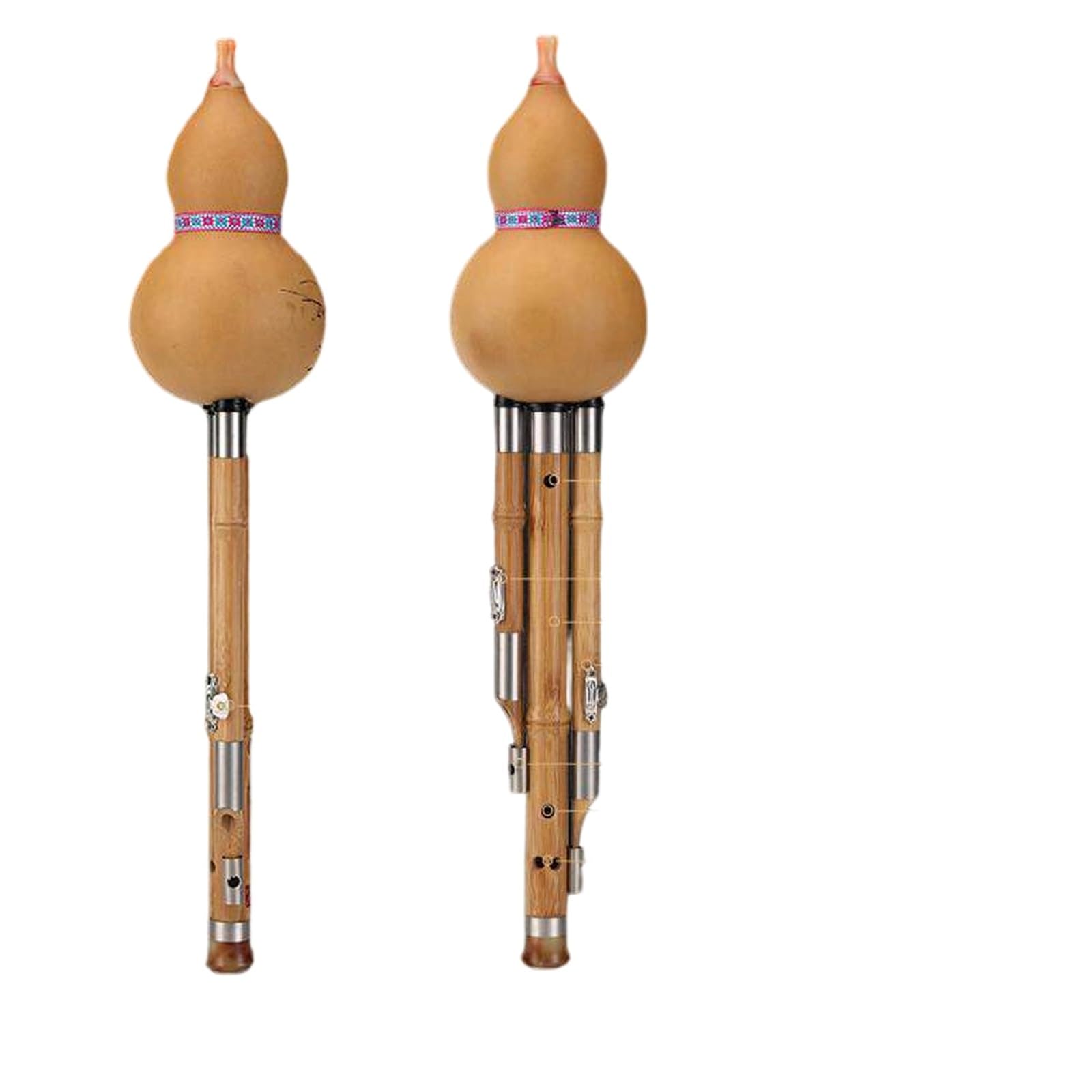 Początkujących Hulusi Hulusi Flute C Dur Dla Początkujących B Flat Dorosłych 3 Notatki 7 Otworów Instrument Do Samodzielnej Nauki(C Key)
