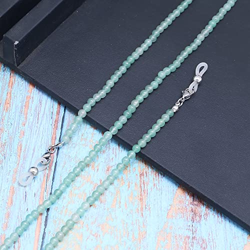 Kai Top Eyeglass Chain Sunglass Chain Fashion Natural Stone Beaded Mask Lanyard Chain Face Mask Holder Chain For Women Men #TOP6