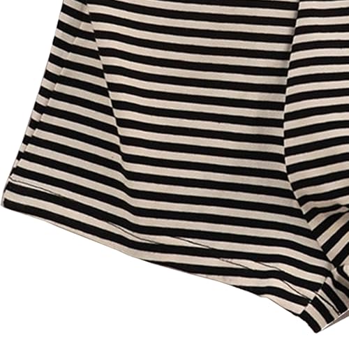 Men's Cotton Stretch Stripe Boxer Briefs Men Breatherable Striped Trunks Stripe Breathable Boxer Briefs for Men4