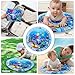 Roinaid Sensory Water Playmat Katze,Sensorische Wasser Spielmatte,Sommer Wassersensorische Spielmatte,Katzenspielzeug Wassermatte,Interaktives Spielzeug für Katzen und Hunde (65 cm)