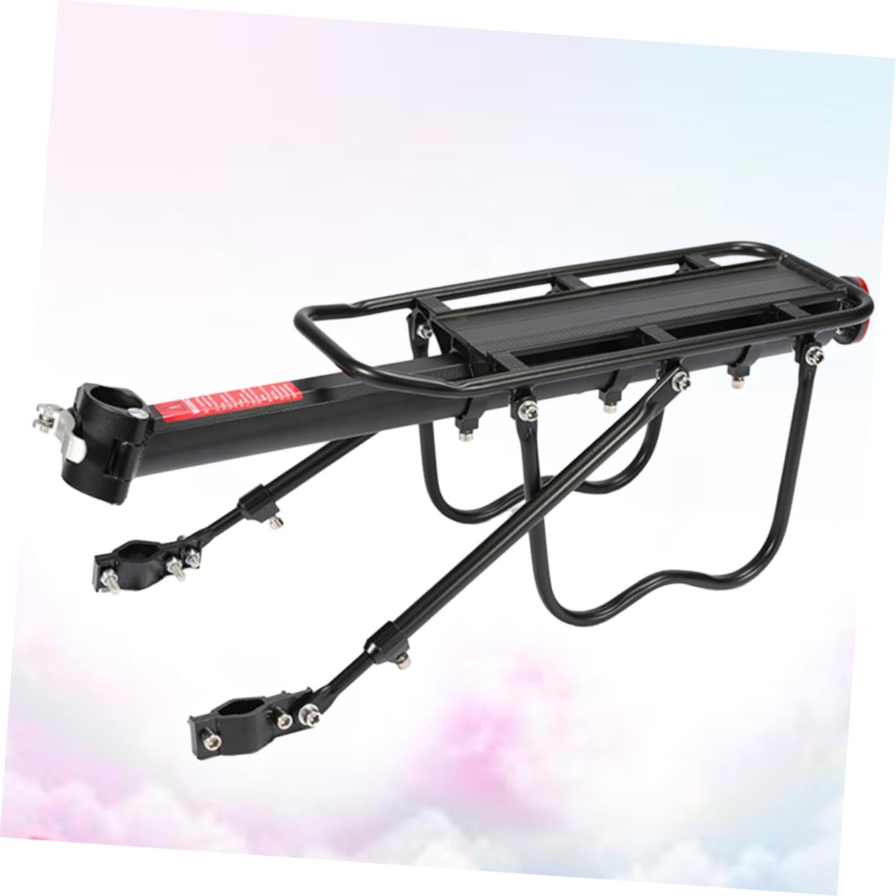Alipis Portapacchi Posteriore per Bicicletta Mountain Bike Supporto Sellino Leggero e Resistente Facile da Installare Compatibile con Bici da Strada e Accessorio Ciclisti per Viaggi