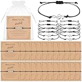 Set di 24 braccialetti musicali sfusi con note musicali con carte ispiratrici per amanti della musica regali accessori musicisti apprezzamento coro regalo musicale bomboniere per musicista coro