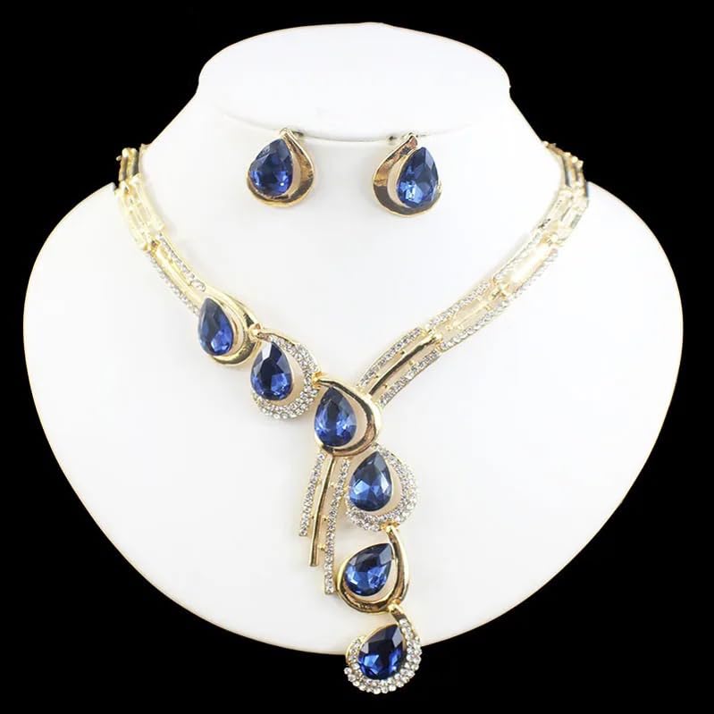 Stylish Crystal Necklace Set for Women