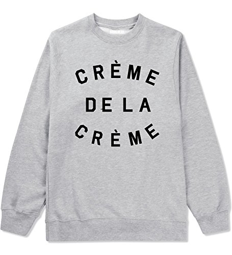 Kings Of NY Creme De La Creme Celebrity Fashion Crop Crewneck Sweatshirt