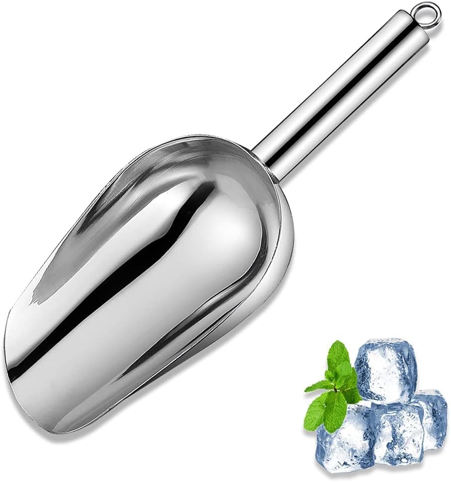 La Mejor Lista de Cuchara para servir helado los más solicitados. 40 U Chef Cuchara de Hielo de Metal para Hielo, Cuchara de Hielo de Acero Inoxidable 6oz, Cuchara de Hielo de Cocina para Máquina de Hielo Para Bares, Fiestas, Bodas, Alimentos para...