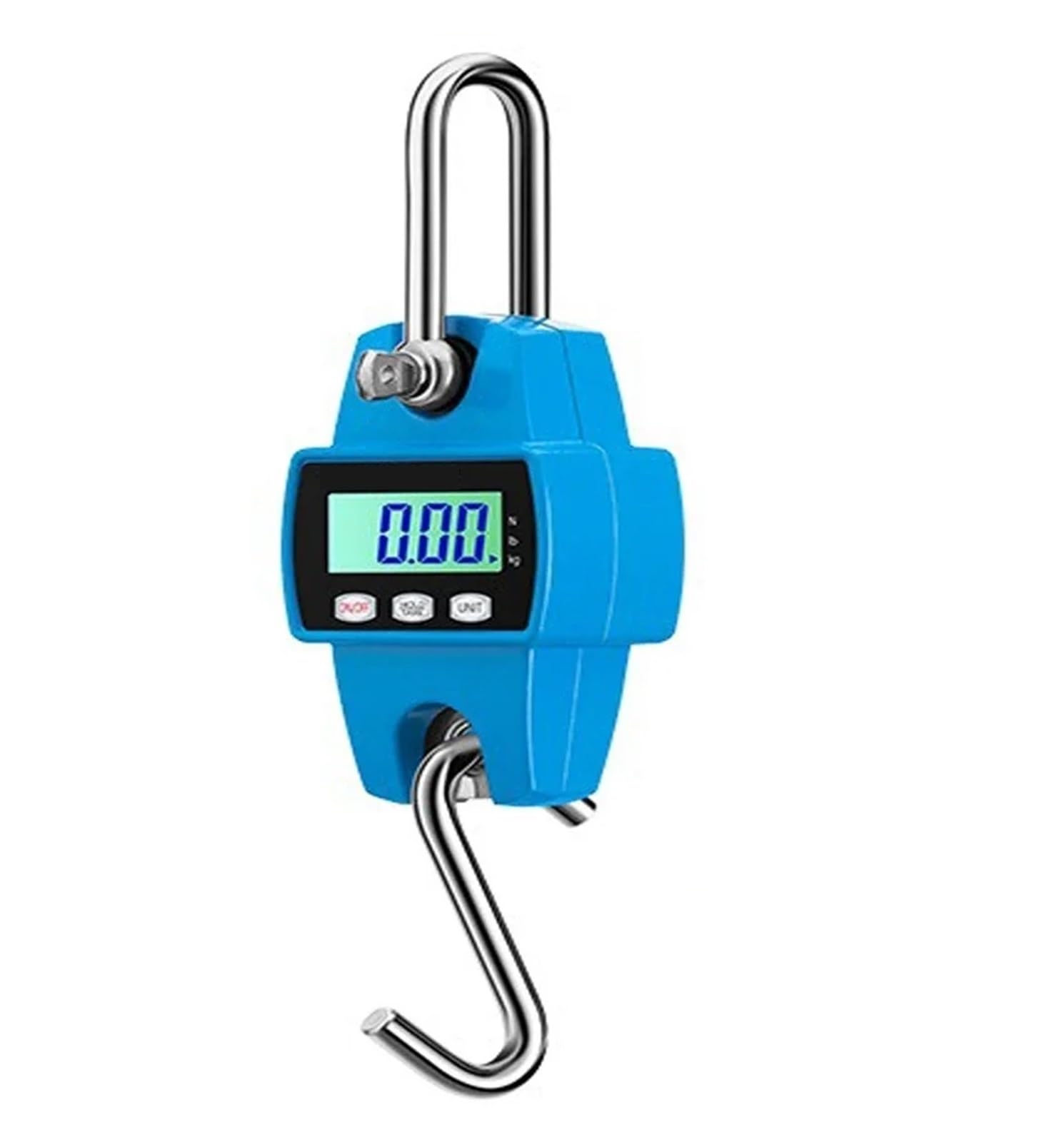 Digital Crane Scale, Digital Hanging Scale 300kg Heavy Duty Fish Crane Scale for Fishing,Luggage Weight(Blu)