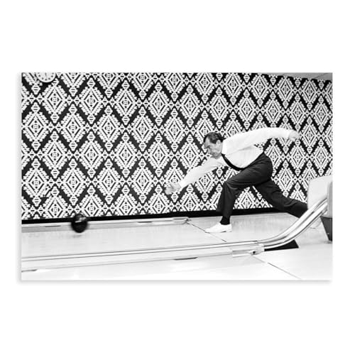 GIEIG Richard Nixon Bowling Poster sur toile pour chambre à coucher, paysage sportif, bureau,...