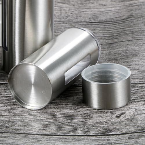 Tarros multiusos de acero inoxidable para condimentos de cocina 6