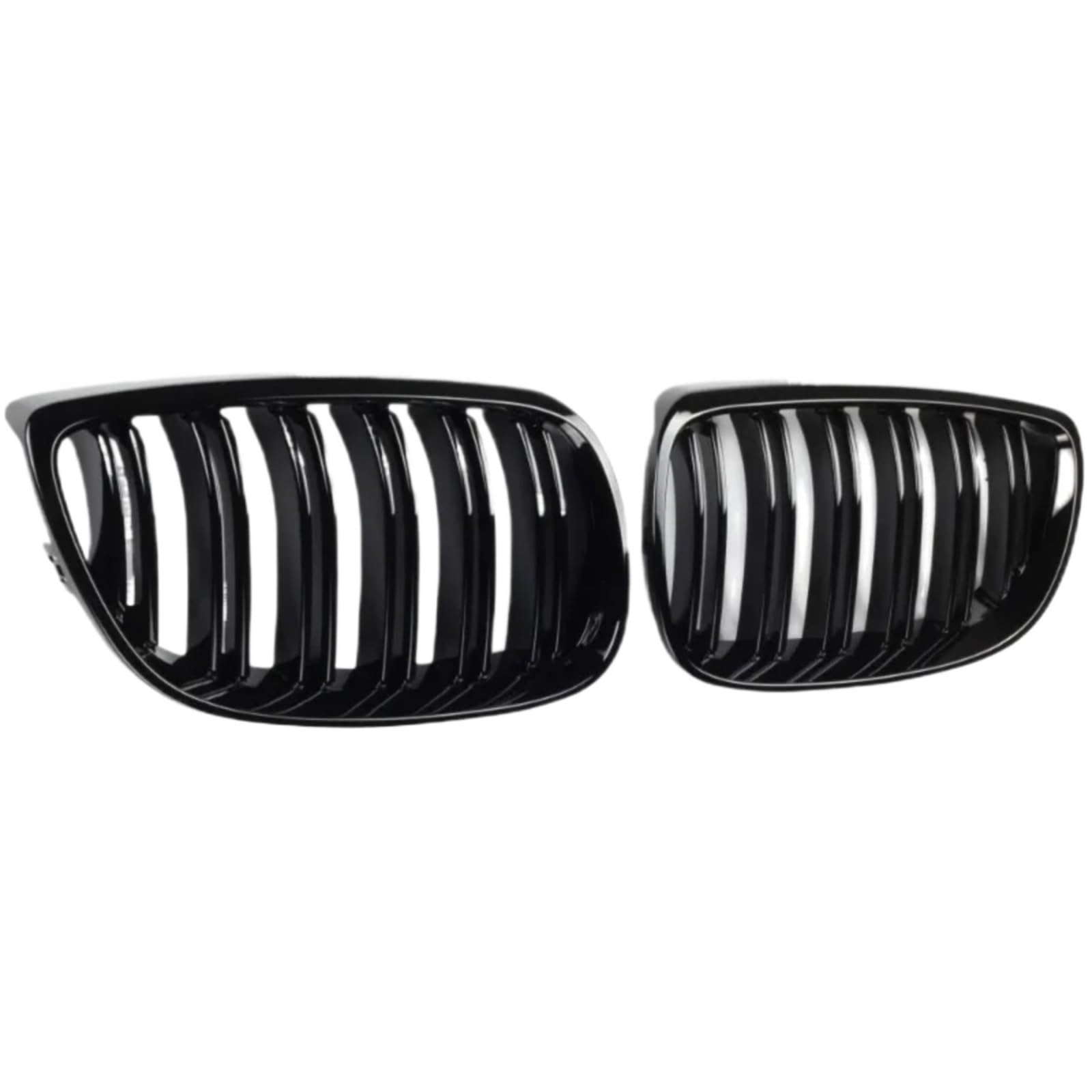 Parrilla riñón delantera para E92 E93 M3 de doble línea negra 7