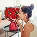 ADDWel Valentine's Gifts for Her, Preserved Red Rose Bouquet – Real Long-Lasting Flowers Gift for Wife, Girlfriend, Mom – Romantic Vday, Anniversary, Birthday, Graduation Gifts for Women
