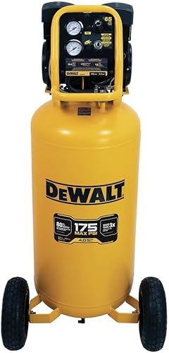 DEWALT Compresor de aire portátil silencioso de 26 galones (DXCMSAC260)