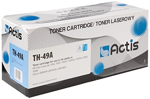 CARTUCHO DE TĂâNER ACTIS TH-49A (REPUESTO HP 49A Q5949A CANON CRG-708 - ESTĂNDAR - 2500 PĂGINAS - NEGRO)