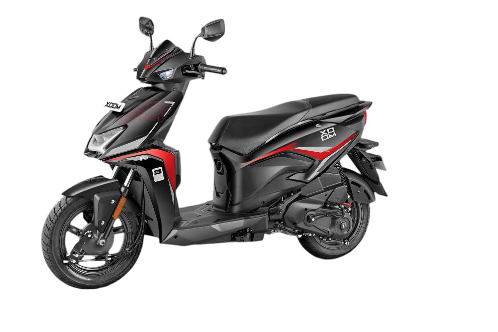 Image of Hero MotoCorp XOOM 110 VX Drum Brake OBD2B Black Booking for Ex-Showroom Price