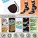 Disney Star Wars Socks Gifts for Women Teens, US Size 4-9, Baby Yoda Pack of 5 Fuzzy Casual Crew Socks for Home Sleep Winter (4/9 US, Green Baby Yoda)