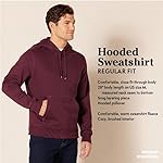 Amazon Essentials Men's Sweatshirt Hoodie, Big & Tall Options Available - Image 2